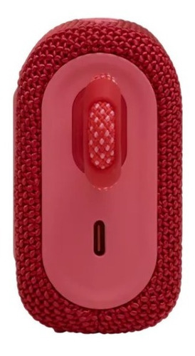Imagen 5 de 5 de Parlante JBL Go 3 portátil con bluetooth waterproof red