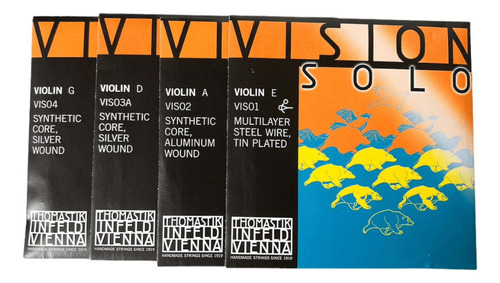 Cordas Thomastik Vision Solo Vis101 Violino 4/4