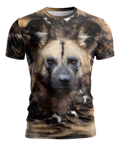 Remera De Perro Salvaje Africano Colección Furious 