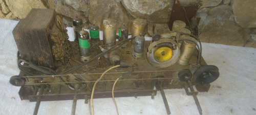 Maquina De Radio Philips Valvulado Br 395 A Funcionando (Usado)
