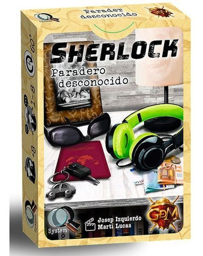 Sherlock: Paradero Desconocido - Español / Updown Juegos