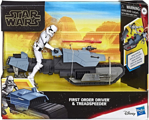 Star Wars First Order Driver & Treadspeeder 