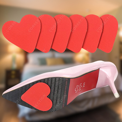 4 Par Almohadillas Pegatinas Antideslizantes Suela Zapatos F