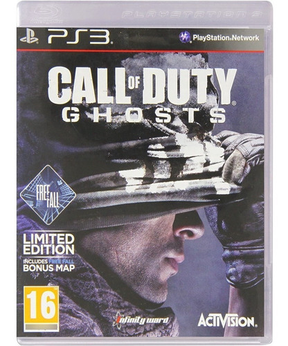Call Of Duty Ghosts Limited Edition (free Fall) Ps3
