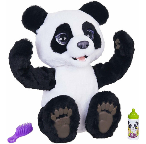 Plum Panda Curioso Furreal 100+ Sonidos Y Movimientos