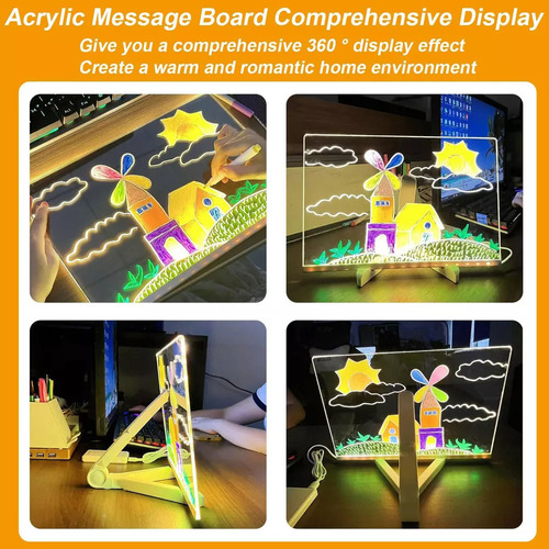 Puzle De Dibujo Brillante Para Niños, Diy, D