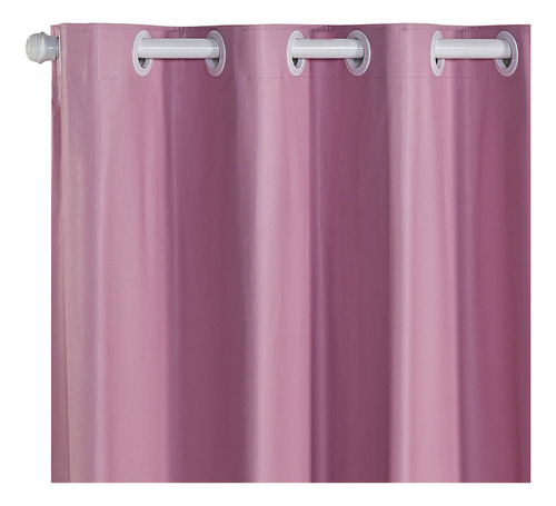 Cortina Blackout Sala Ou Quarto Pvc 2,80 M X 1,60 M Cor Rosa-claro