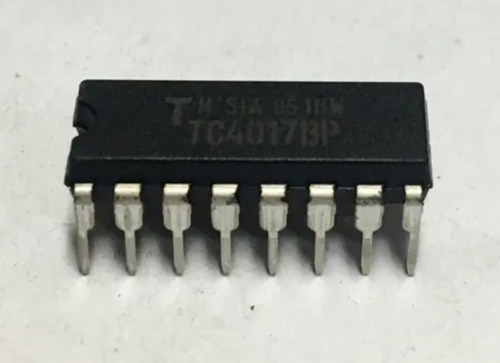 Nte 4017 C.i. Cmos 16 Pin Tc4017bp Nte4017b