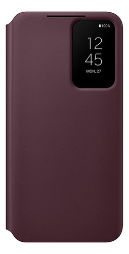 Para Samsung S22ultra Chip Phone Case Smart Window Cover
