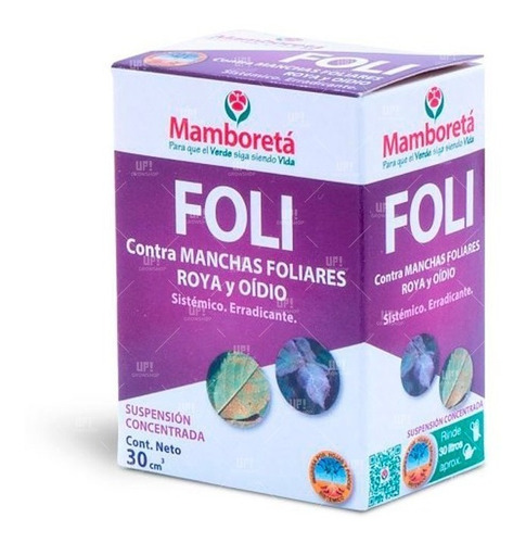 Mamboretá Fungicida Foli Manchas Foliares 30ml