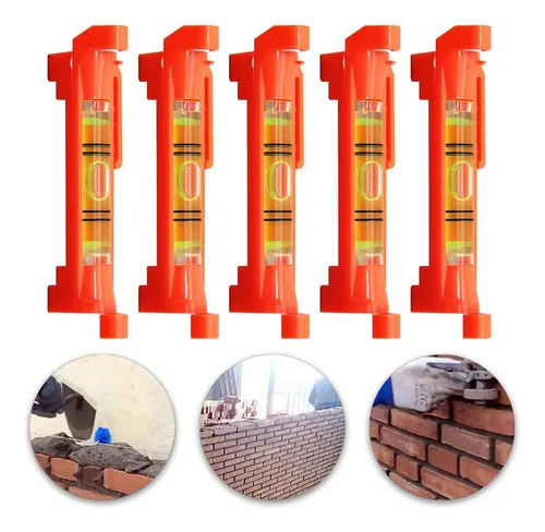 Nivel Burbuja Mini Cuerda Línea Colgante 75x12mm Herramienta