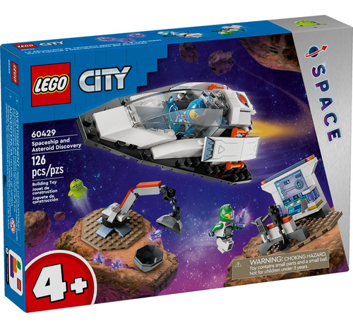 Lego 60429 Nave Espacial Y Descubrimiento Del Asteroide