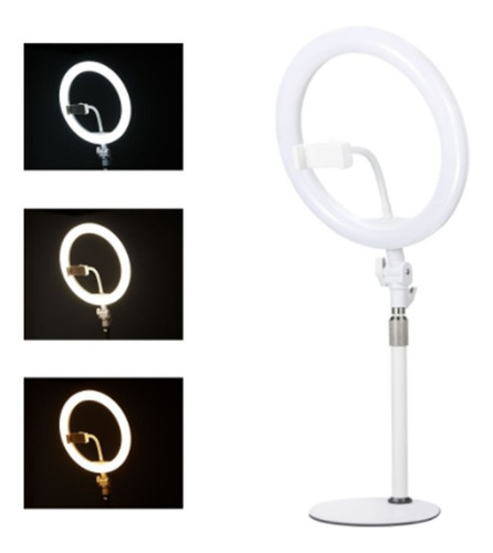 Ring Light 10 Polegadas Com Controle P Fotos E Videos Led