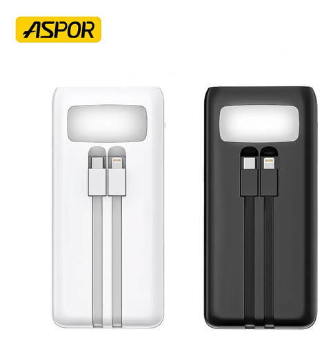 Bateria Portatil Aspor 50000mah A350 Powerbank Multipuertos