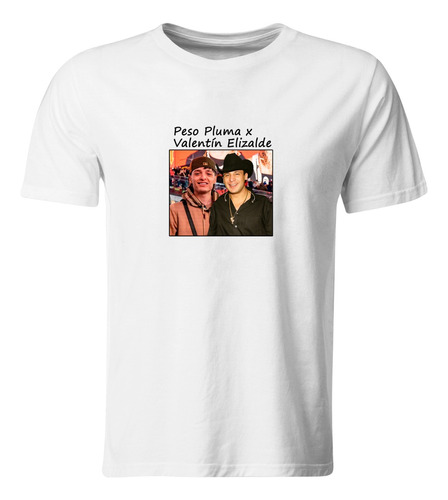 Playera Individual Lk524. Peso Pluma X Valentin Elizalde 