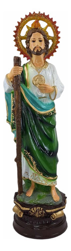 San Judas Tadeo Estatua Religiosa Decorativa 50 Cm Resina 