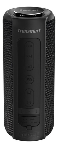 Parlante Tronsmart Bluetooth T6 Plus 40w Portátil Negro