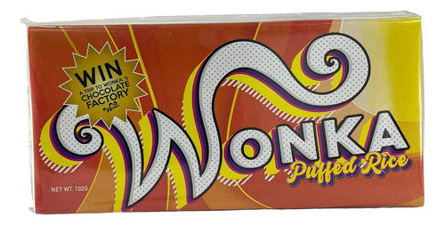 Barra De Chocolate Wonka Sabor Puffed Rice