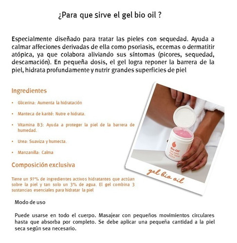 Bio-oil Gel Piel Seca 50ml