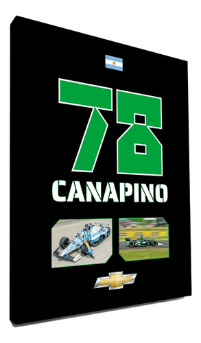 Cuadro #78 Agustin Canapino Chevrolet Auto Indycar 2023