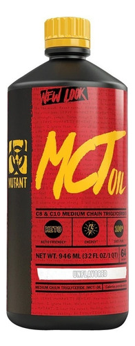 Mutant Mct Oil 946 Ml (64 Srvs) 100% Aceite De Coco Sf Ac1 Sabor Sin Sabor