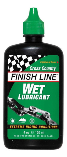 Aceite Cadena Finish Line Humedo 120ml Bici Larga Du- Celero