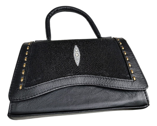 Bolso Mujer Piel Exotica Original Cocodrilo Serpiente Mantar