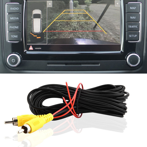 Cable De Vídeo Rca Para Cámara De Marcha Atrás Para Coche, 6