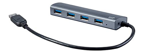 Hub Usb 3.0 De 4 Puertos, Aluminio Unibody