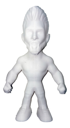 Muñeco Lionel Messi 10cm Para Pintar Impresión 3d