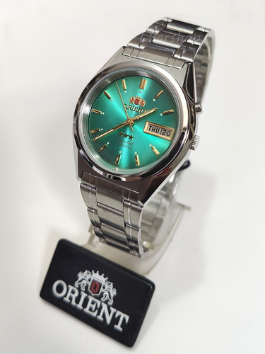Relogio Orient Automatico Masculino Verde / 2 Chave Caixa Nf