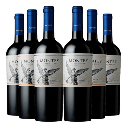 6 Vinos Montes Classic Series, Merlot
