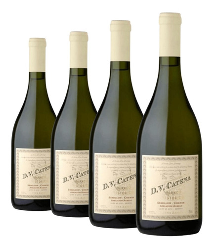 Vino Dv Catena Blanco Histórico Caja X 4 X 750ml.