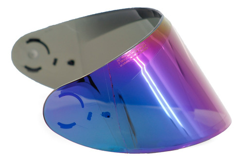 Imagem 3 de 3 de Viseira Injetada 2.2mm Capacete Nasa Ns 701 Nzi Trendy