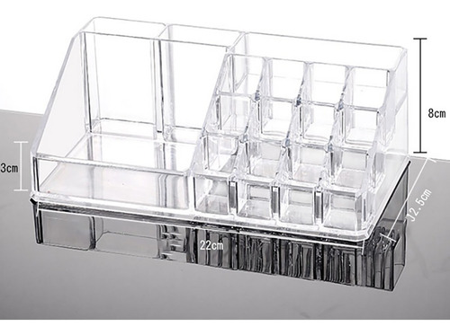 Imagen 2 de 9 de Organizador De Labiales Maquillaje Cosmetiquero Joyero