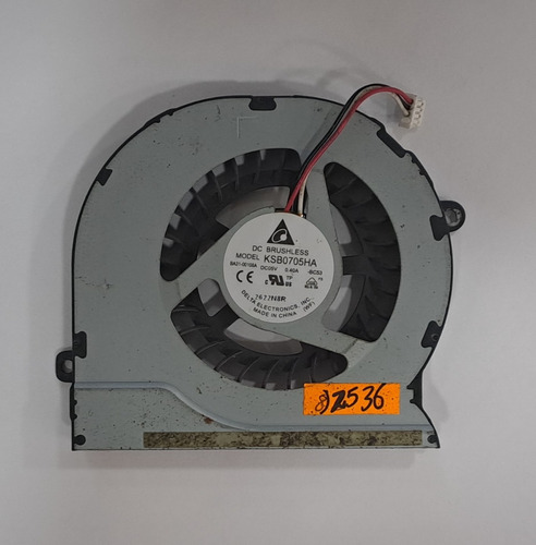 Cooler/ventilador Samsung Np300v5anp305v4anp300e5c Ksb0705ha