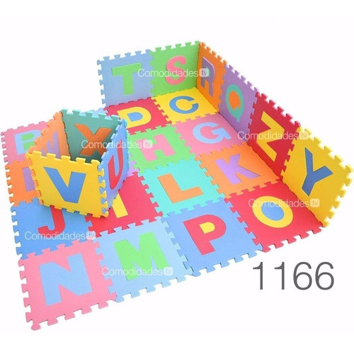 Imagen 7 de 10 de Tapete Fomy Fomi Bebe 10 Fichas Foami Rompecabezas
