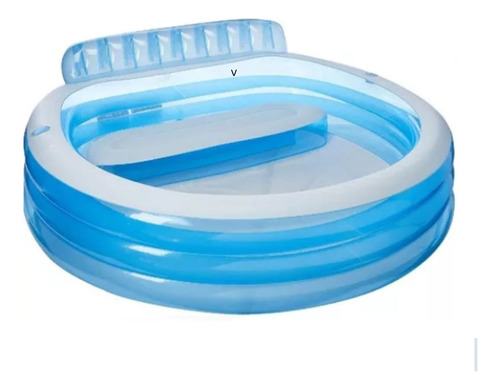 Piscina Jacuzzi Circular Con Espaldar Familiar