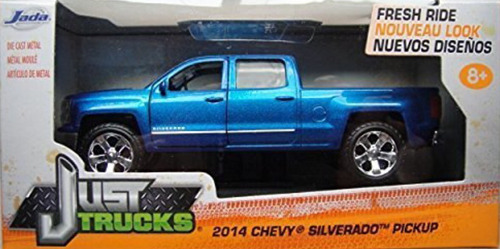 Jada Toys. 2014 Chevy Silverado Pick-up. Importada Usa