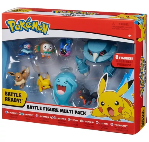 Lote com Seis Brinquedos Pokemon, Brinquedo Pokemon Usado 83864752