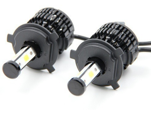 Led 4caras Con Balastra H4 9007 H13 9004 H11 H7 500% Mas Luz