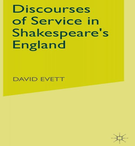 Libro Discourses Of Service In Shakespeare's England - Da...
