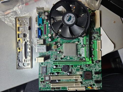 Motherboard Biostar P4m890-m7 Te Funcionando Con Chapita