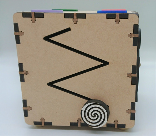 Imagem 6 de 7 de Cubo Sensorial Estilo Montessoriano: