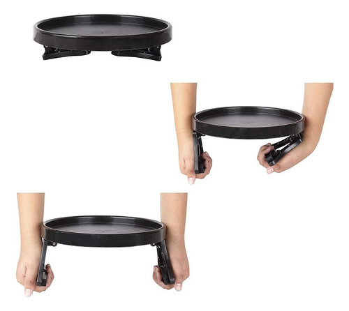 Bandeja De Clip De Brazo De Sofá, Mesa Auxiliar Para Control
