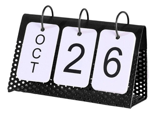 Z Rotafolio Calendario De Escritorio Accesorios De Negro X