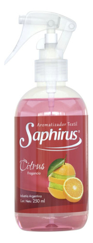 Textil Saphirus Aromatizador Fragancia Citrus X 250ml