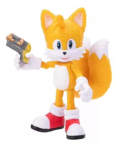 Brinquedo Boneco Sonic 2 Filme Articulado Tails 10 Cm 3409