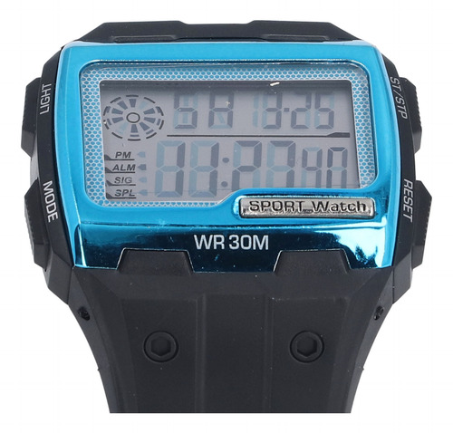 Reloj Deportivo Clásico, Despertador Led Con Pantalla Grande