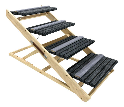 Escaleras De Madera Para Mascotas, De Cama, Escalera Estable